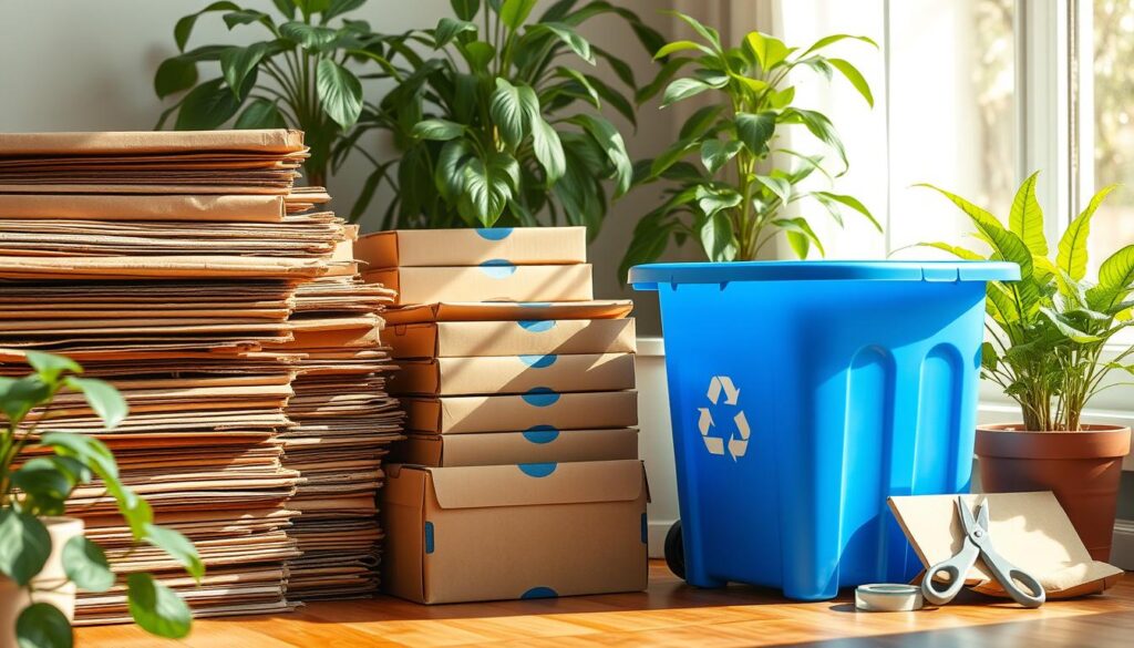 Cardboard recycling