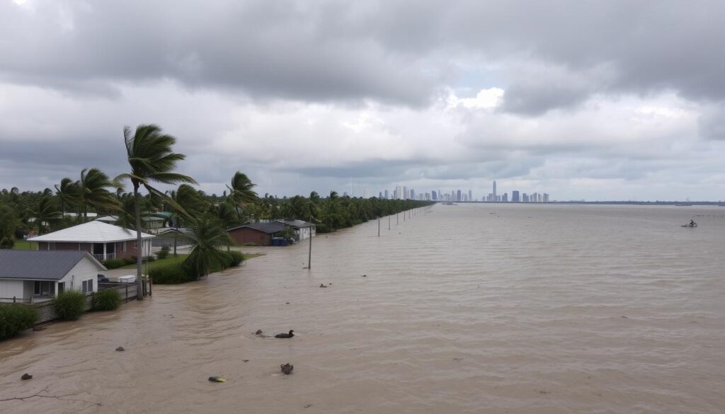 coastal flooding