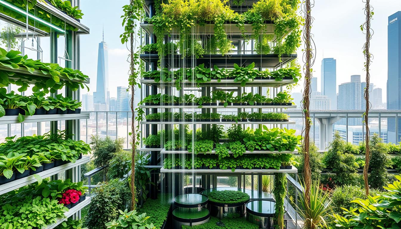 vertical farming water usage