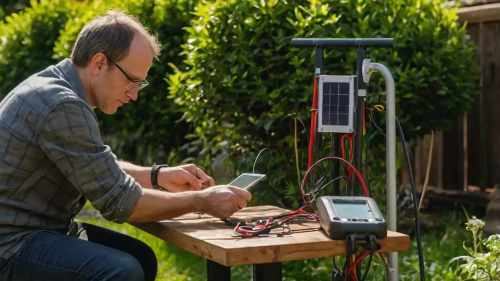 E-Bike Charging Station Component Assembly